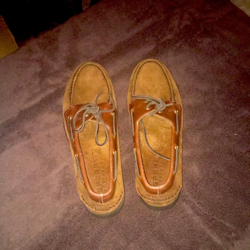 Men brown buck Sperry 13m